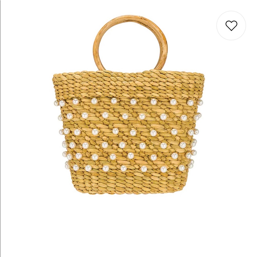 Poolside The Mak Pearl Tote In Natural